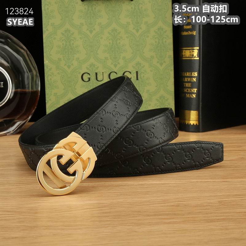 Gucci belt 35mmX100-125cm 8L (313)