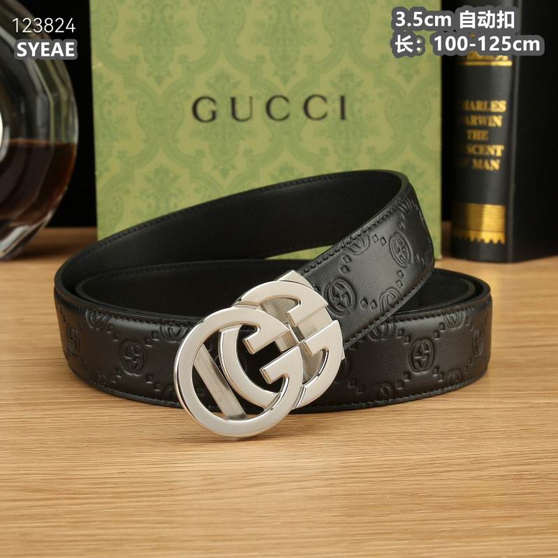Gucci belt 35mmX100-125cm 8L (317)