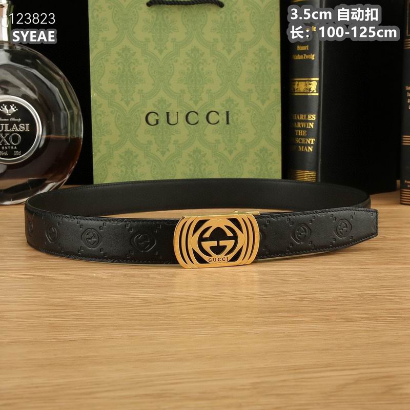 Gucci belt 35mmX100-125cm 8L (320)