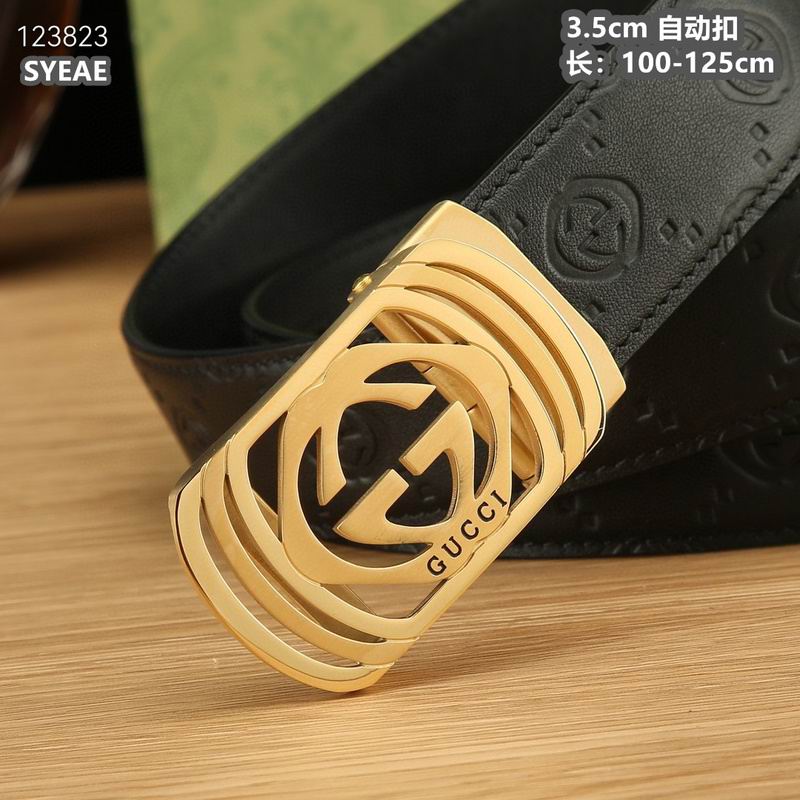 Gucci belt 35mmX100-125cm 8L (321)