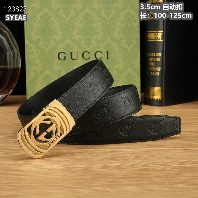 Gucci belt 35mmX100-125cm 8L (322)