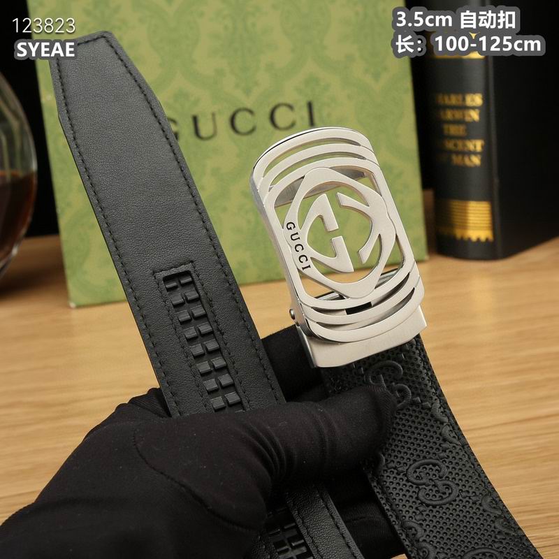 Gucci belt 35mmX100-125cm 8L (324)