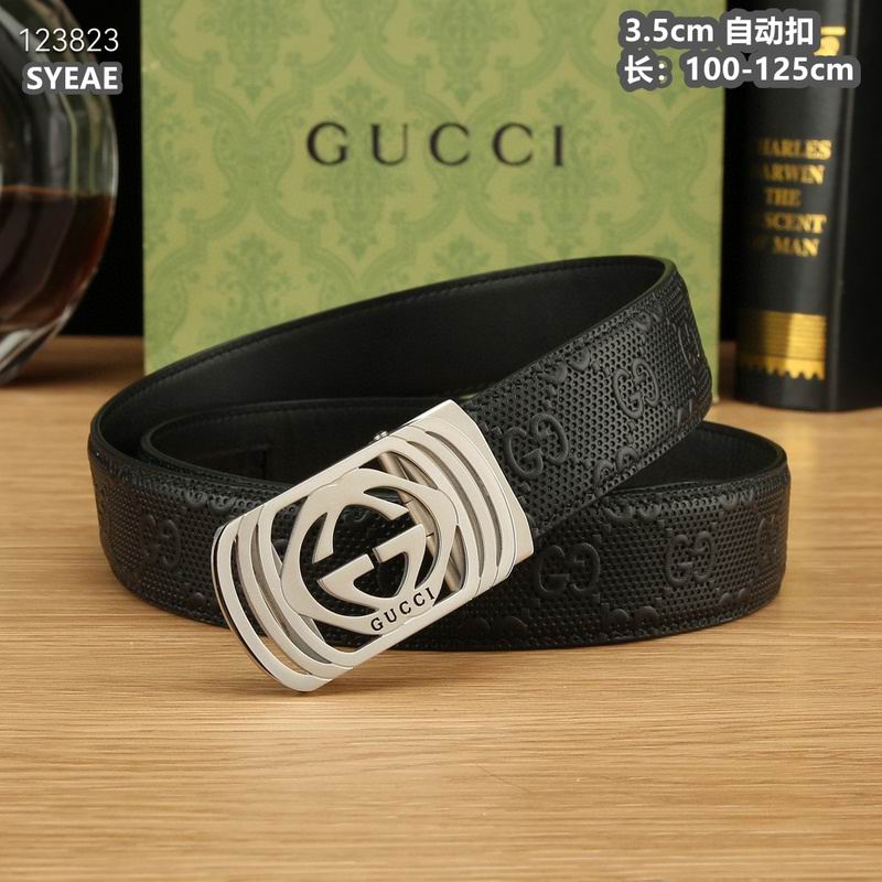Gucci belt 35mmX100-125cm 8L (326)