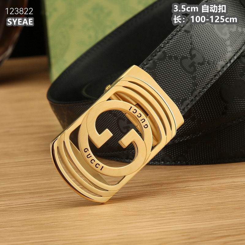 Gucci belt 35mmX100-125cm 8L (330)