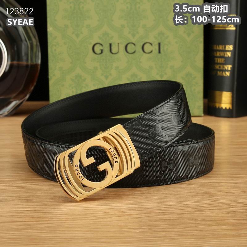 Gucci belt 35mmX100-125cm 8L (332)