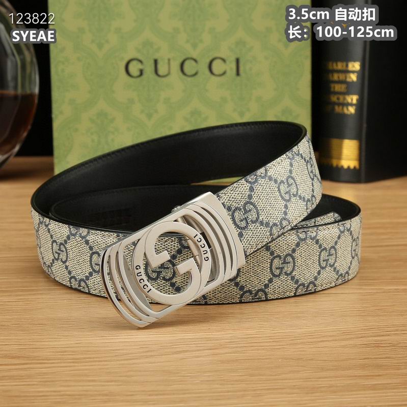 Gucci belt 35mmX100-125cm 8L (335)