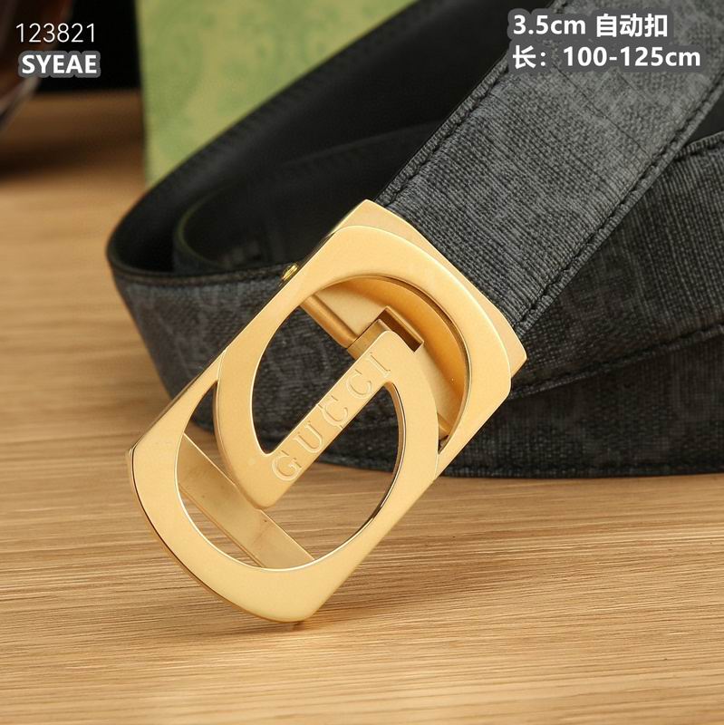 Gucci belt 35mmX100-125cm 8L (339)