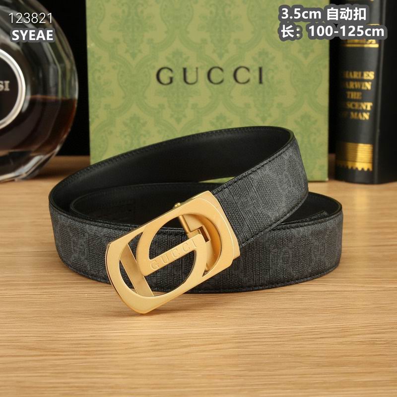 Gucci belt 35mmX100-125cm 8L (341)