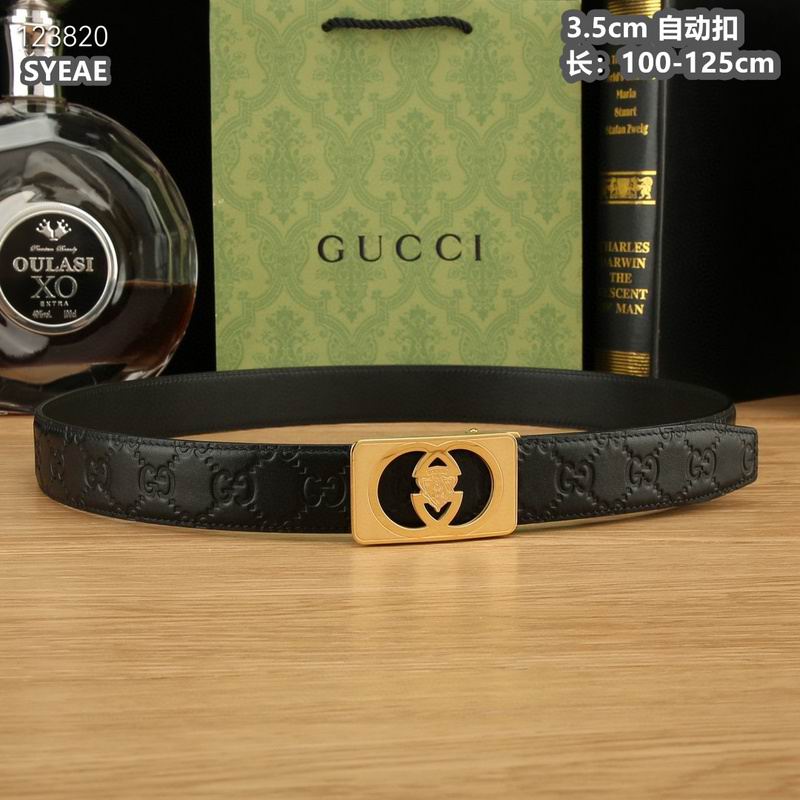 Gucci belt 35mmX100-125cm 8L (347)