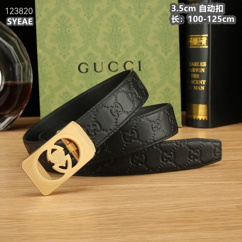 Gucci belt 35mmX100-125cm 8L (349)