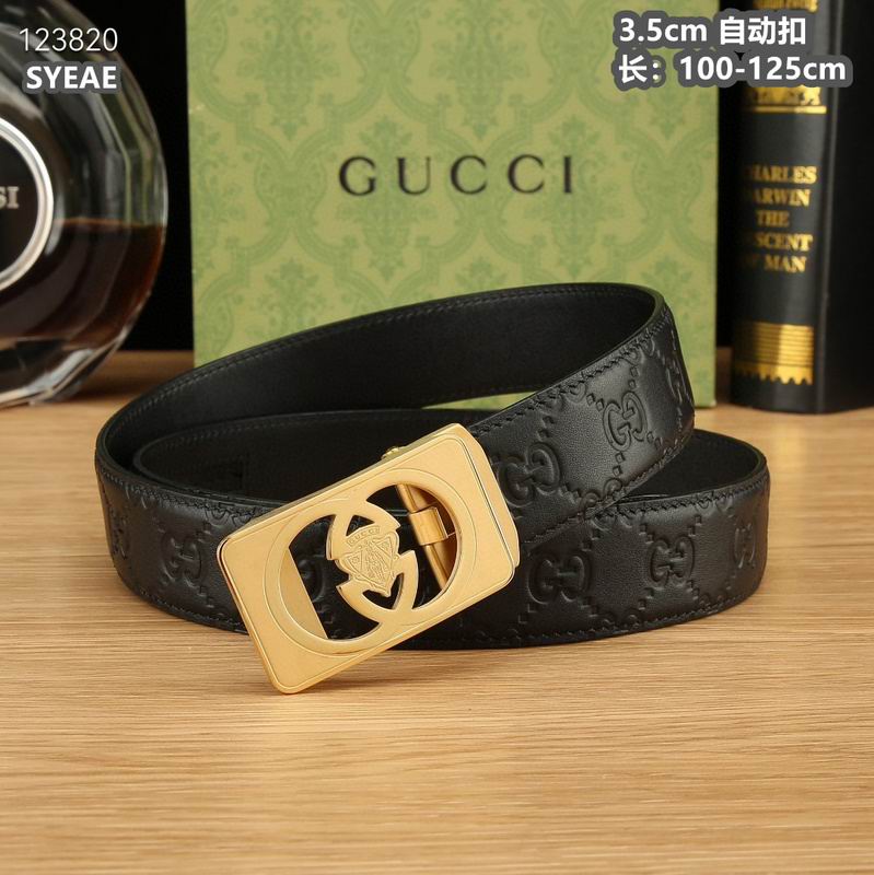 Gucci belt 35mmX100-125cm 8L (350)