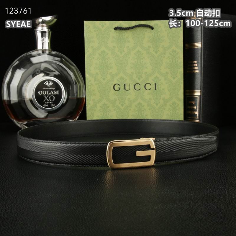 Gucci belt 35mmX100-125cm 8L (356)