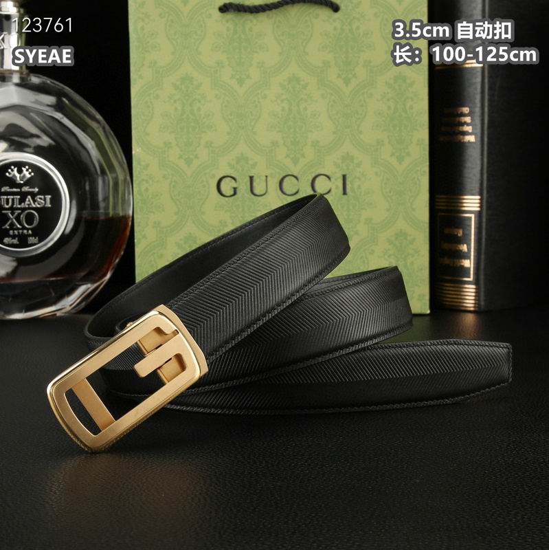 Gucci belt 35mmX100-125cm 8L (358)