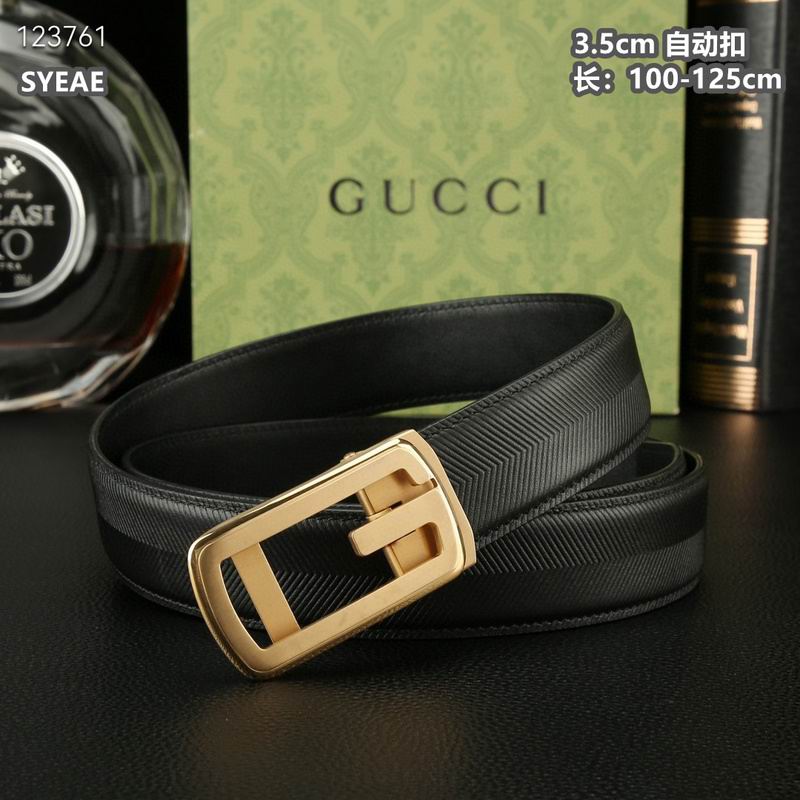 Gucci belt 35mmX100-125cm 8L (359)