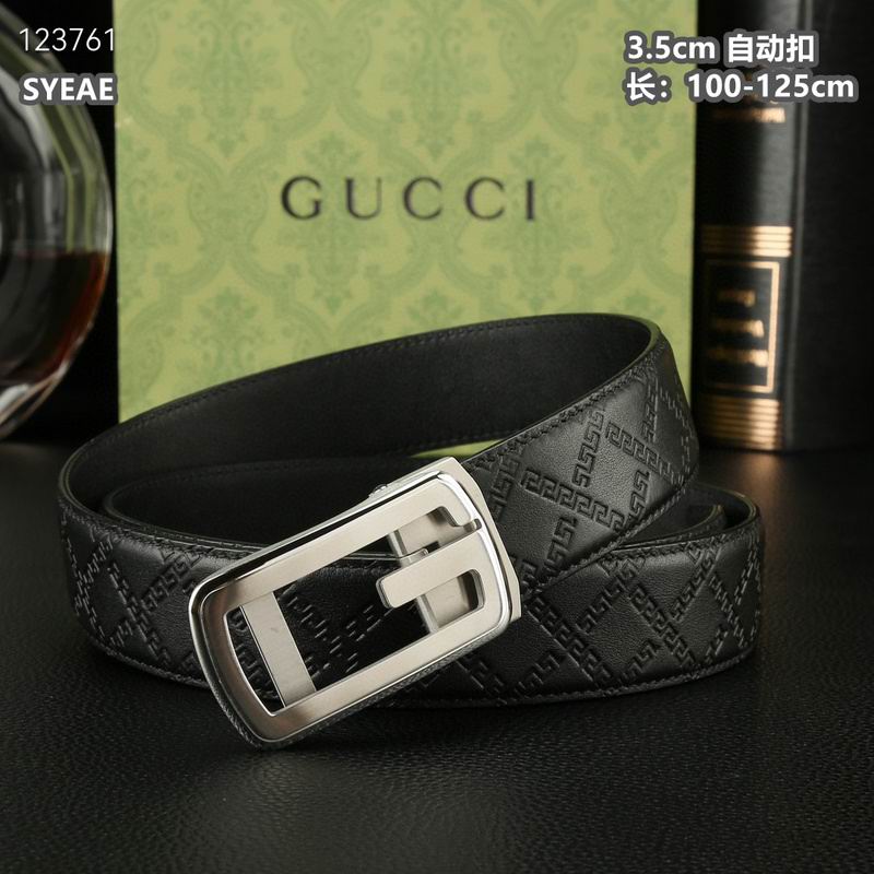 Gucci belt 35mmX100-125cm 8L (362)