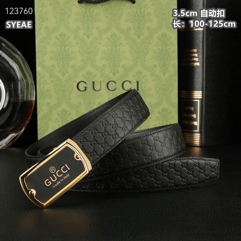 Gucci belt 35mmX100-125cm 8L (367)