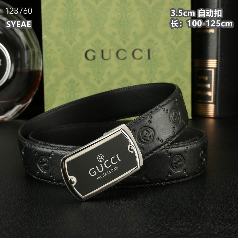 Gucci belt 35mmX100-125cm 8L (371)