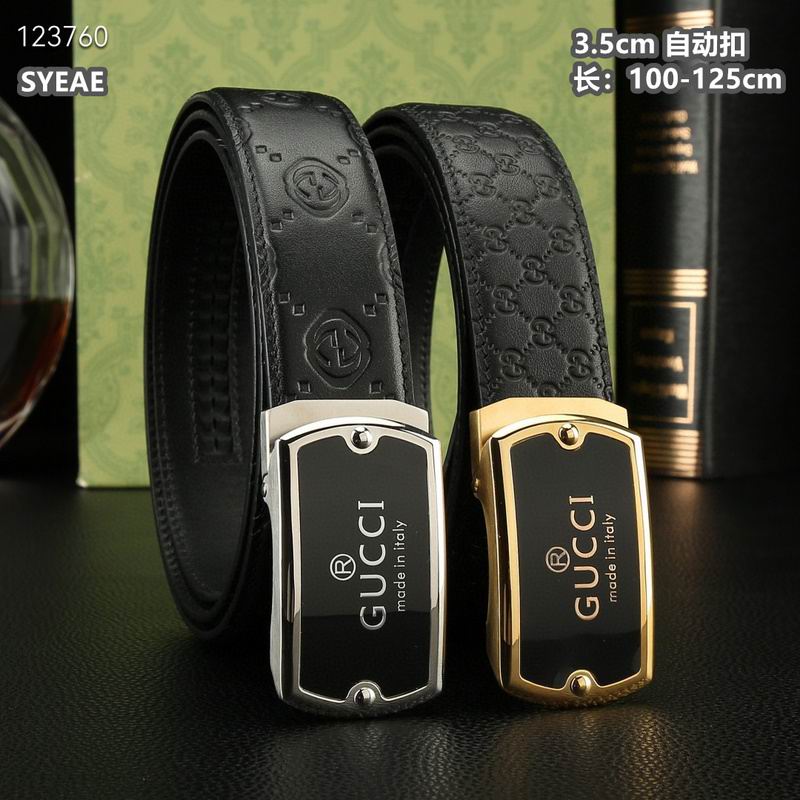 Gucci belt 35mmX100-125cm 8L (373)