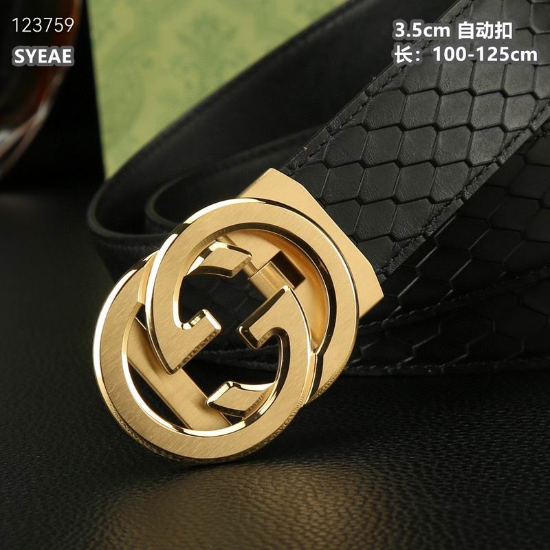 Gucci belt 35mmX100-125cm 8L (375)