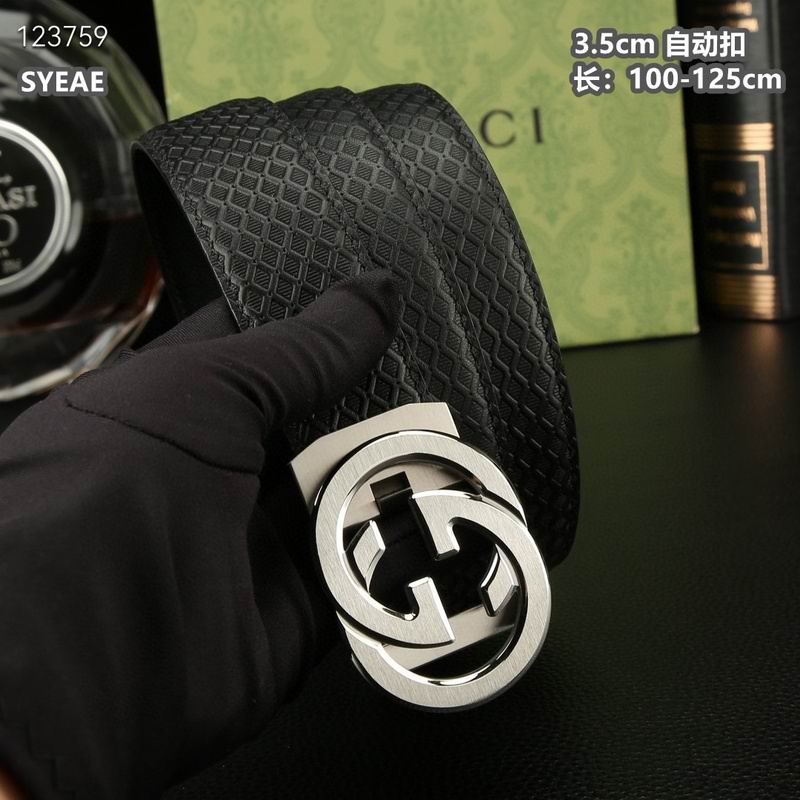 Gucci belt 35mmX100-125cm 8L (379)
