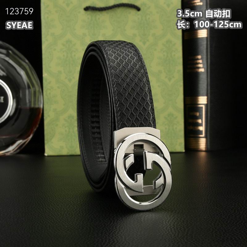 Gucci belt 35mmX100-125cm 8L (381)