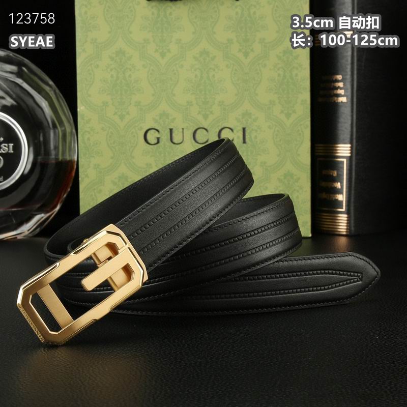 Gucci belt 35mmX100-125cm 8L (385)