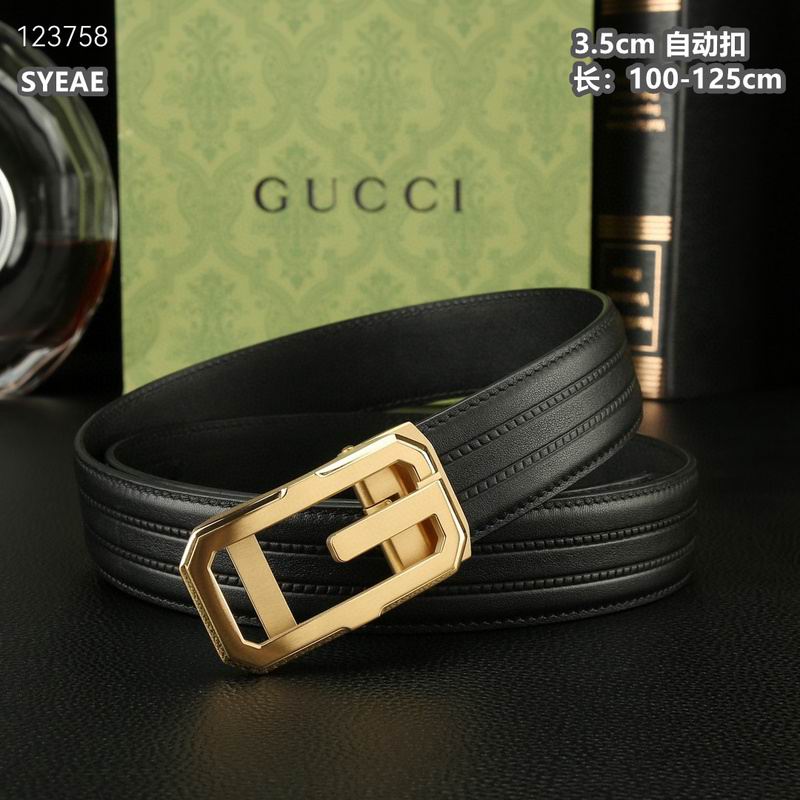 Gucci belt 35mmX100-125cm 8L (386)