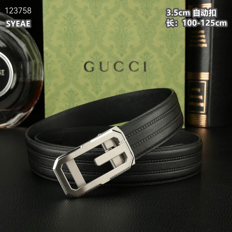 Gucci belt 35mmX100-125cm 8L (389)