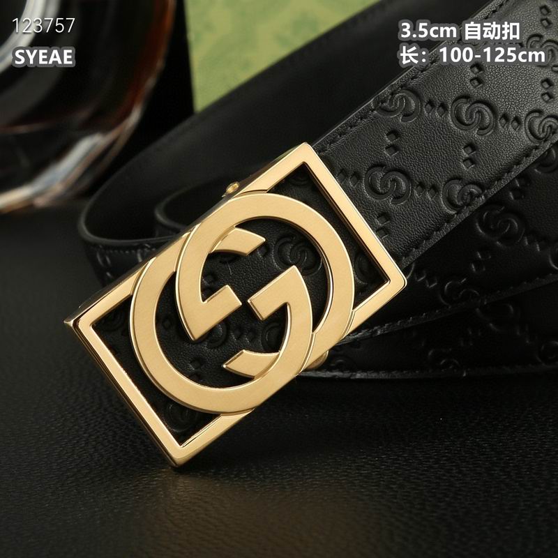 Gucci belt 35mmX100-125cm 8L (393)