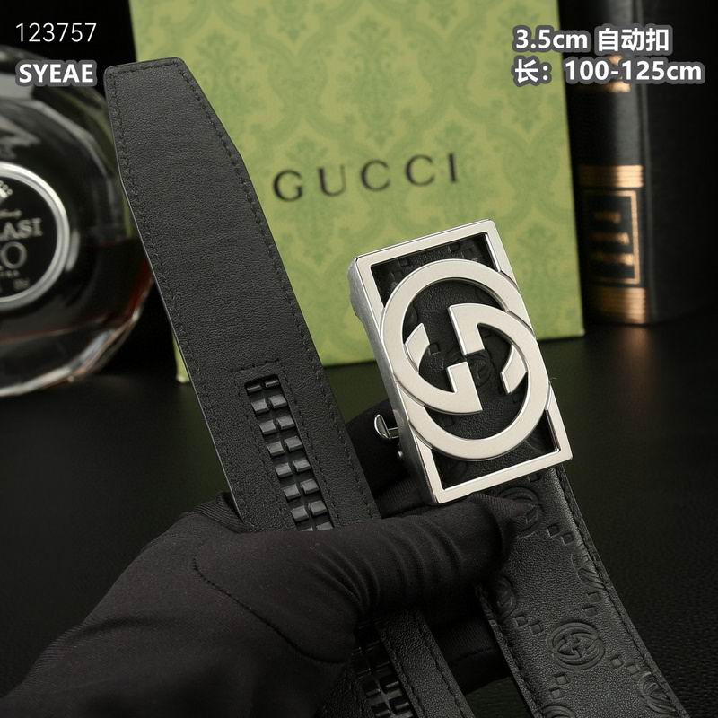 Gucci belt 35mmX100-125cm 8L (396)