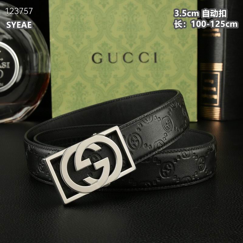 Gucci belt 35mmX100-125cm 8L (398)