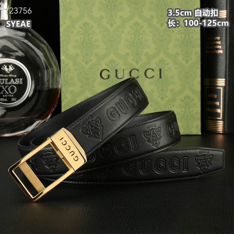 Gucci belt 35mmX100-125cm 8L (403)