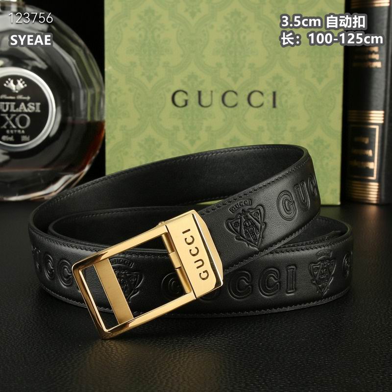 Gucci belt 35mmX100-125cm 8L (404)