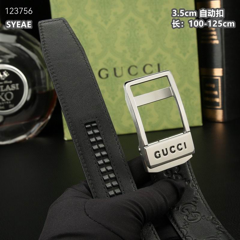 Gucci belt 35mmX100-125cm 8L (405)