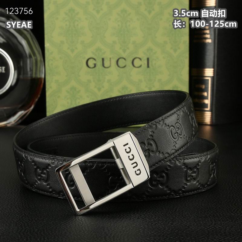 Gucci belt 35mmX100-125cm 8L (407)