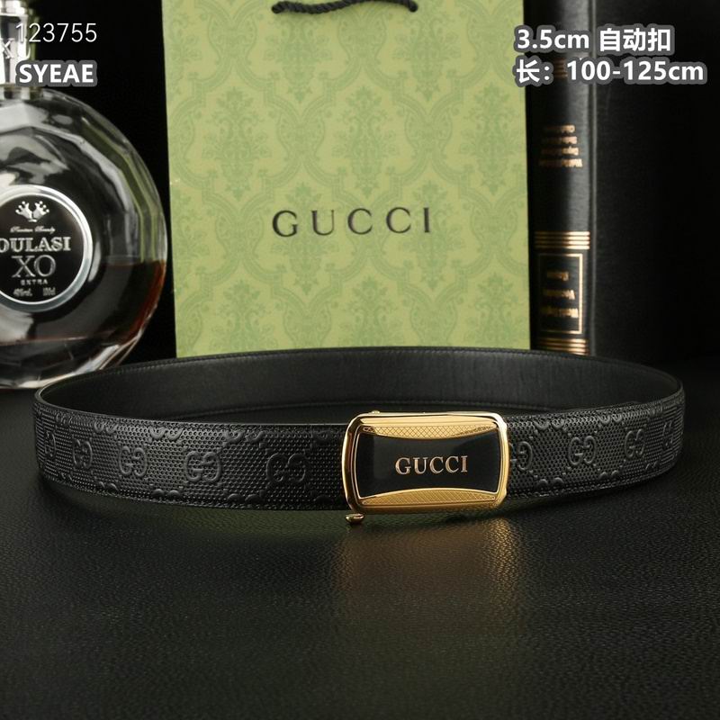 Gucci belt 35mmX100-125cm 8L (410)