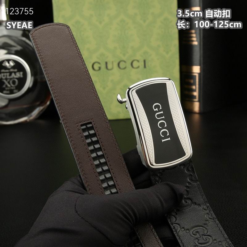Gucci belt 35mmX100-125cm 8L (414)
