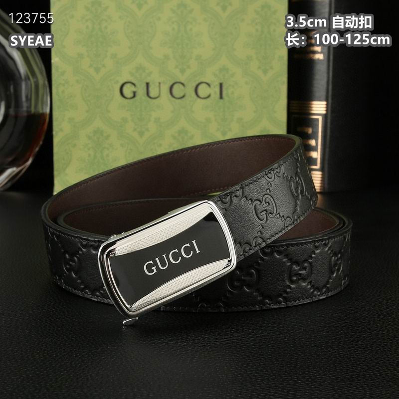Gucci belt 35mmX100-125cm 8L (416)