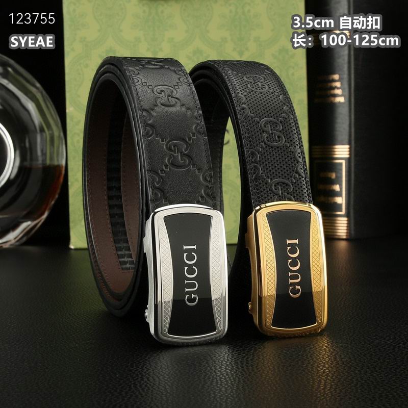 Gucci belt 35mmX100-125cm 8L (418)