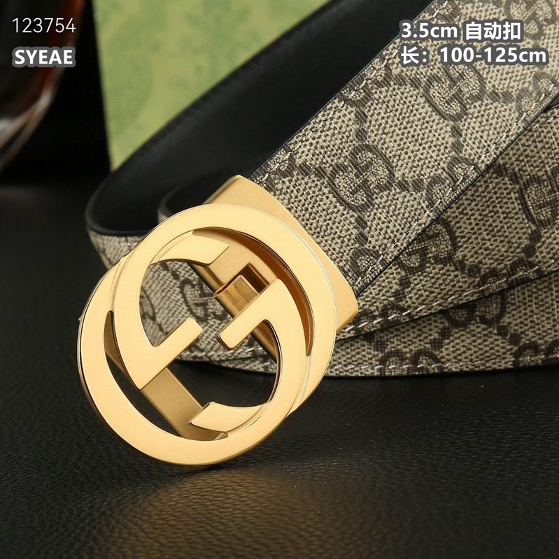 Gucci belt 35mmX100-125cm 8L (420)