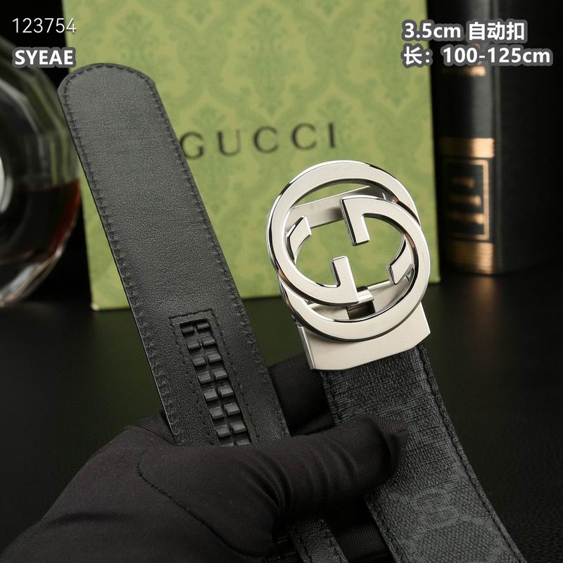 Gucci belt 35mmX100-125cm 8L (423)