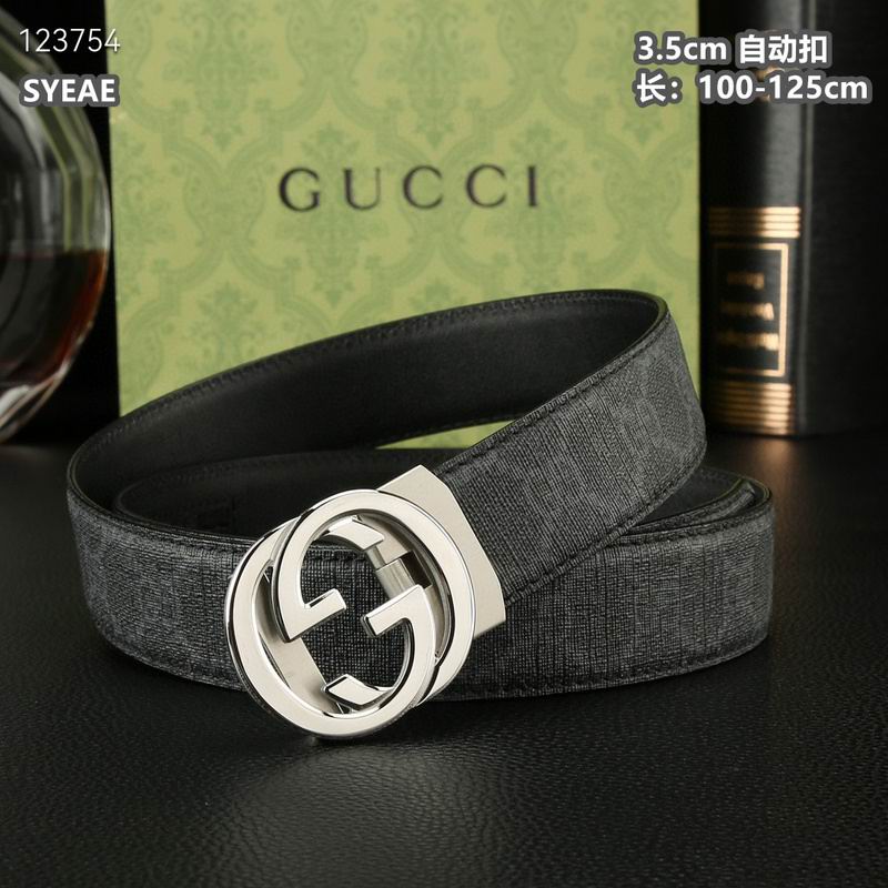 Gucci belt 35mmX100-125cm 8L (425)