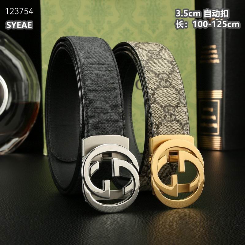 Gucci belt 35mmX100-125cm 8L (427)