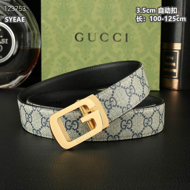 Gucci belt 35mmX100-125cm 8L (431)