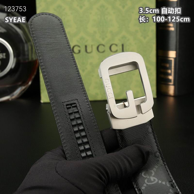 Gucci belt 35mmX100-125cm 8L (432)
