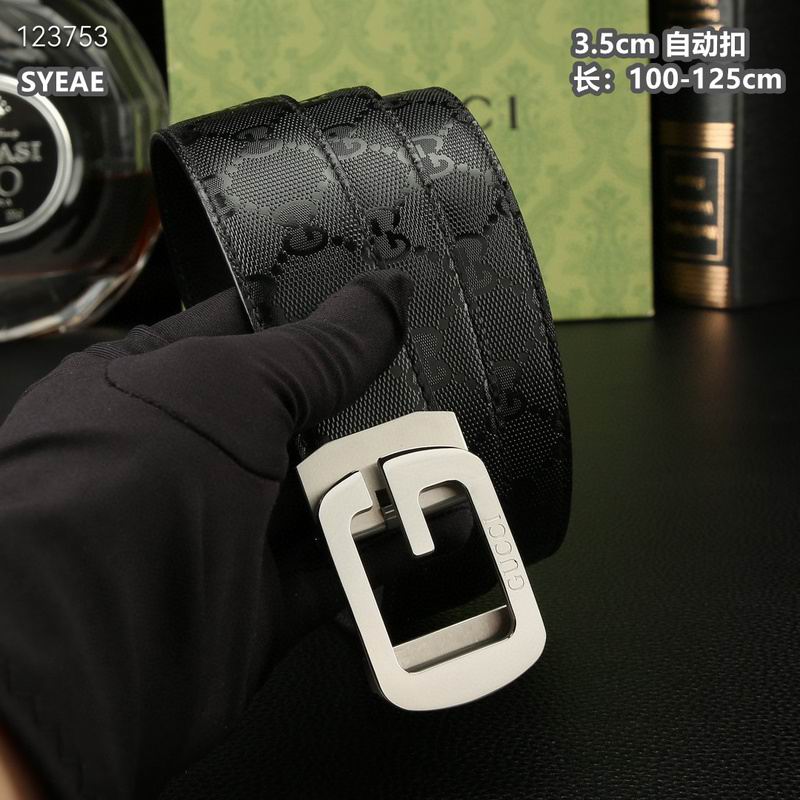 Gucci belt 35mmX100-125cm 8L (433)