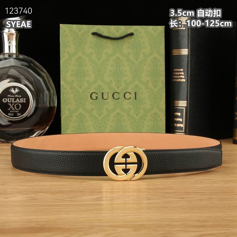 Gucci belt 35mmX100-125cm 8L (437)