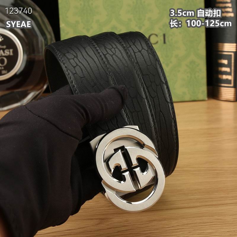 Gucci belt 35mmX100-125cm 8L (441)