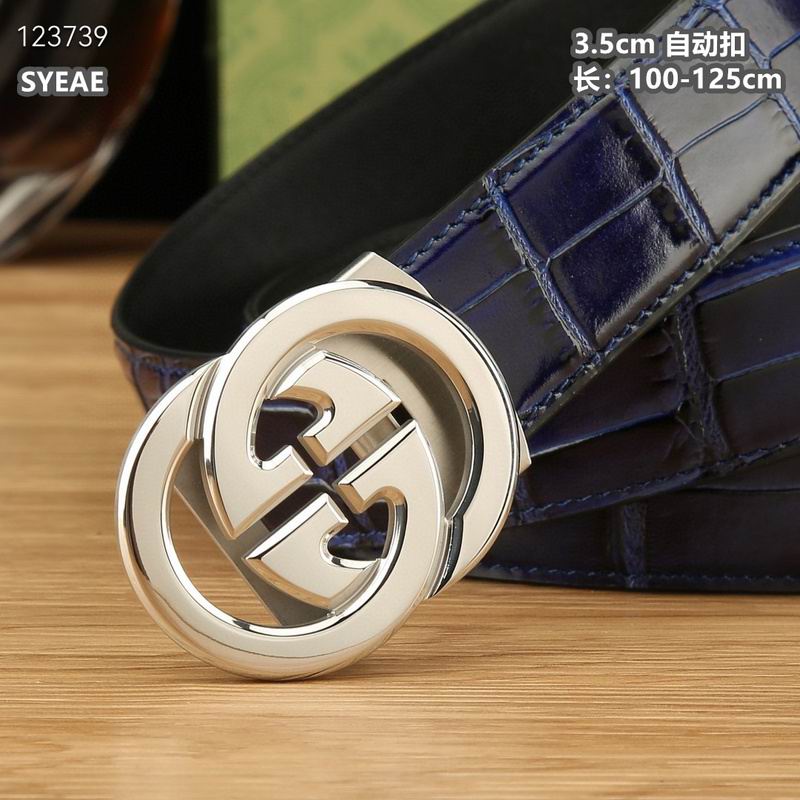 Gucci belt 35mmX100-125cm 8L (448)