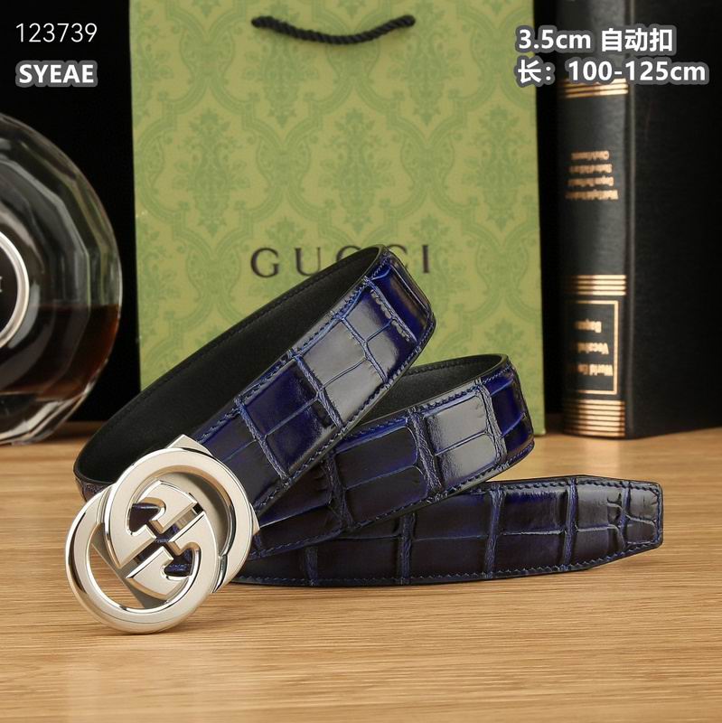 Gucci belt 35mmX100-125cm 8L (449)